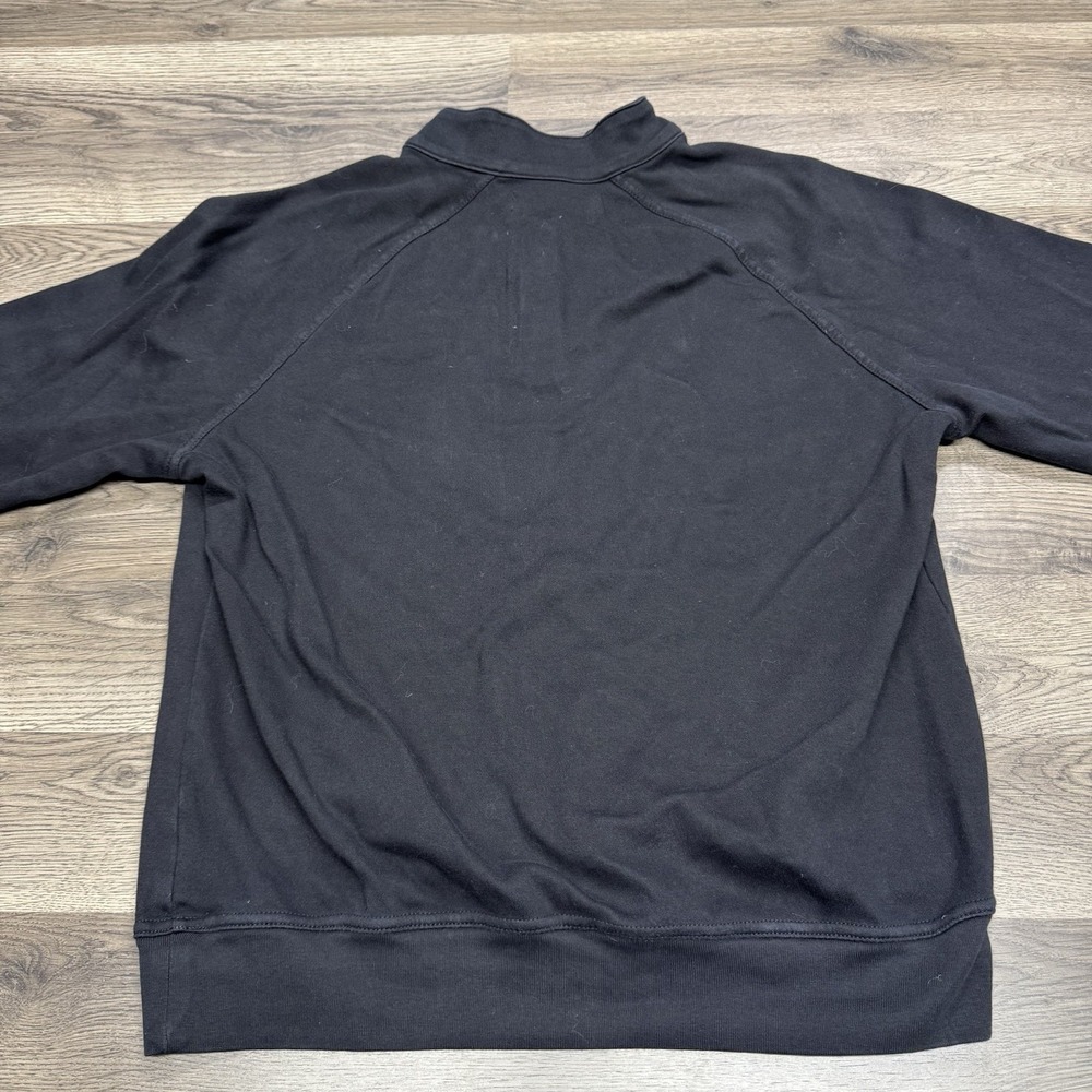 Fairway & Greene Large Black 1/4 Zip Pullover Golf Sweater USA Olympics - Picture 7 of 9